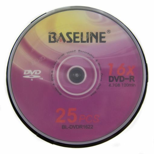 Baseline DVD-R 25 Pack BL-DVDR1622