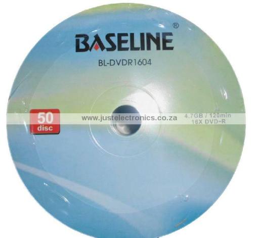 Baseline DVD-R 50 Shrink Pack