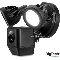 DigiTech Smart Floodlight Camera With Motion Sensor Audio