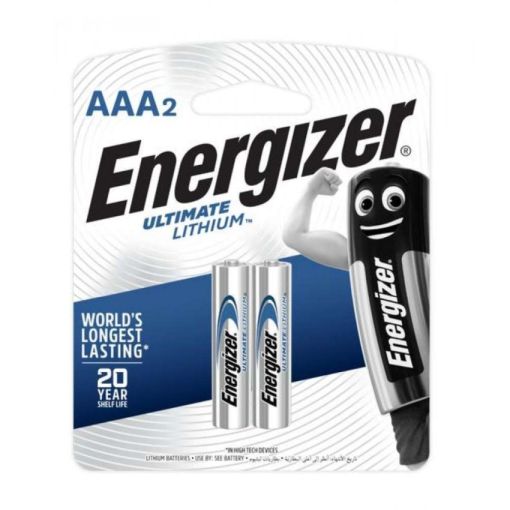 Energizer AAA Ultimate Lithium Pack of 2