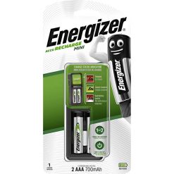 Energizer Mini Charger With 2 x AAA 700mAh Batteries