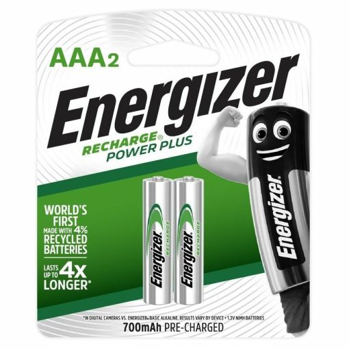 Energizer AAA Rechargeable 700mAh Pack of 2