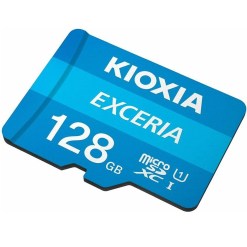 Kioxia Exceria 128GB microSD Memory Card with Adapter LMEX1L128GG2