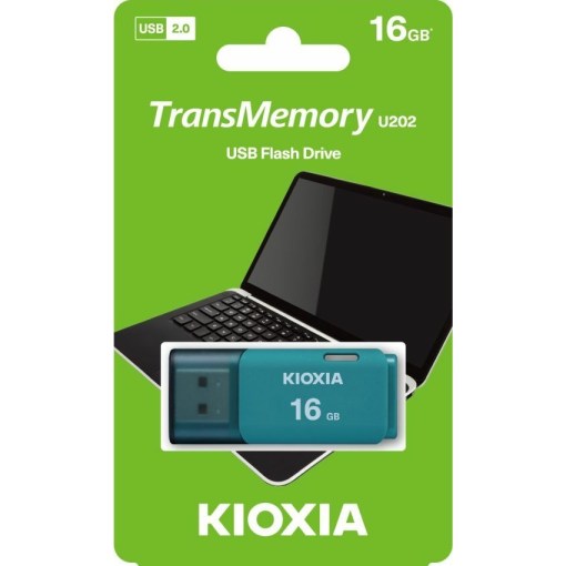 Kioxia 16GB TransMemory U202 Flash Drive LU202L016GG4