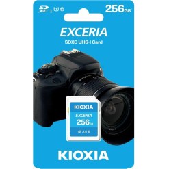 Kioxia Exceria 256GB SDHC Memory Card UHS-I U1 Class 10 100MB LNEX1L256GG4