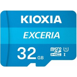 Kioxia Exceria 32GB microSD Memory Card with Adapter LMEX1L032GG2