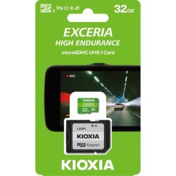 Kioxia Exceria High Endurance 32GB microSDHC UHS-I Card Class10 100MBs