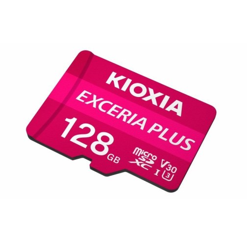 Kioxia Exceria Plus 128GB Memory Card UHS-I U3 Class 10 V30 4K LMPL1M128GG2