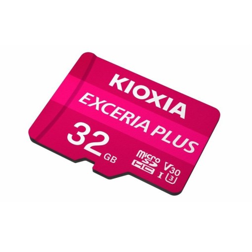 Kioxia Exceria Plus 32GB Memory Card UHS-I U3 Class 10 V30 4K LMPL1M032GG2