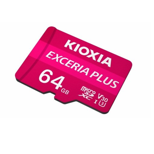 Kioxia_Exceria Plus 64GB Memory Card UHSI U3 Class 10 V30 4K LMPL1M064GG2