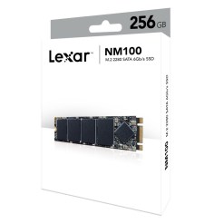 Lexar NM100 M.2 2280 SATA III 6Gbs 256GB SSD Box