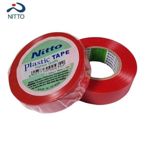 Nitto Insulation Tape Red 20 Meter