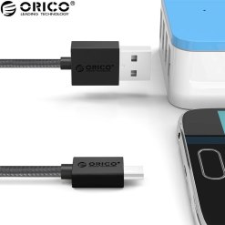 Orico 1 Meter Nylon Braid Micro USB Cable