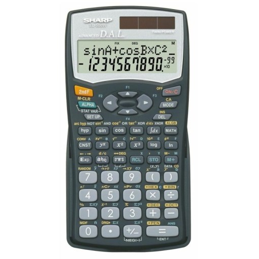 Sharp Scientific Calculator EL-506WB BK