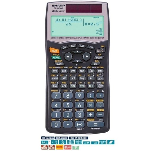 Sharp WriteView Scientific Calculator EL-W506
