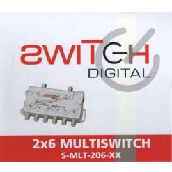 Switch Digital 2x6 Multiswitch S-MLT-206-XX