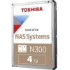 Toshiba 4TB 3.5inch NAS Hard Drive N300 HDWG440