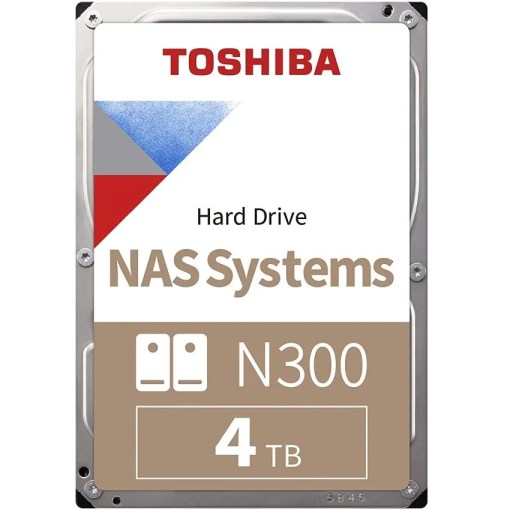 Toshiba 4TB NAS Hard Drive 3.5inch N300