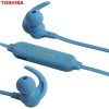 Toshiba Bluetooth Wireless Stereo Earphones RZEBT31E Blue