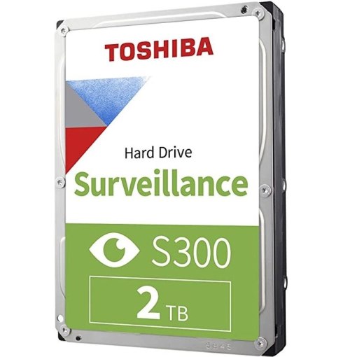 Toshiba S300 2TB 3.5 inch Surveillance Hard Drive