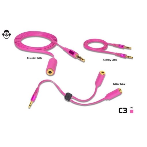 iDance Connect Audio Survival Kit C3 Pink