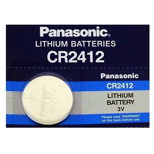 Panasonic CR2412 Lithium 3V Battery - Just Electronics