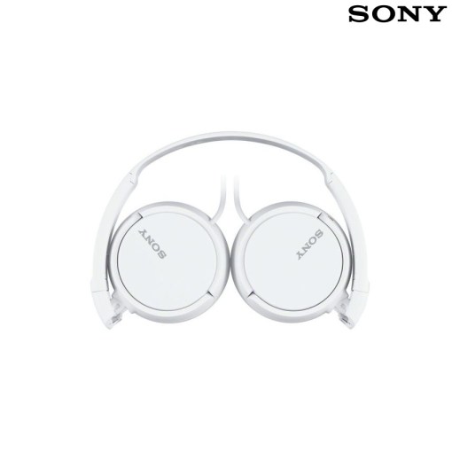 Sony Stereo Headphones White MDR-ZX110WC