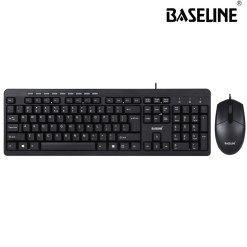 Baseline Wired Keyboard and Mouse Combo BL-COMBW101