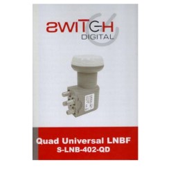 Switch Digital Quad Universal LNB S-LNB-402-QD