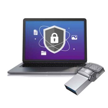 JumpDrive Dual Drive D35c Security Every Step Of The Way