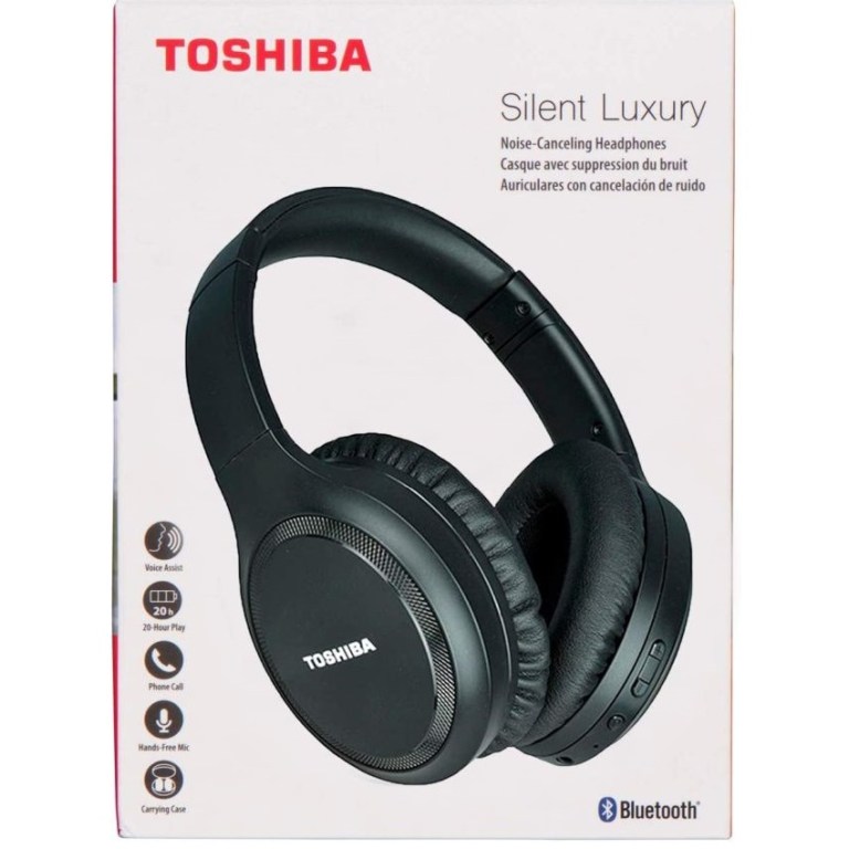 Toshiba Noise Cancelling Wireless Headphones RZEBT1200H