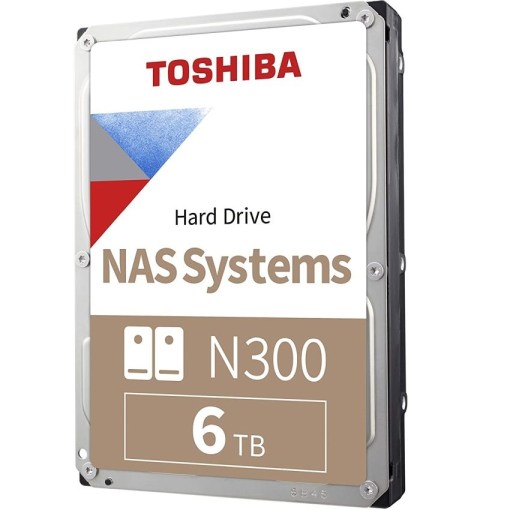 Toshiba 6TB 3.5 Inch-NAS Hard Drive N300 HDWG460