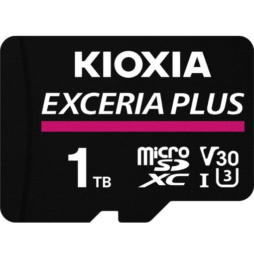 Kioxia Exceria Plus 1TB microSDXC Memory Card LMPL1M001TG2
