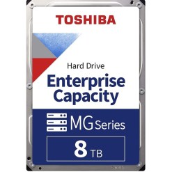 Toshiba 8TB Enterprise Hard Drive MG Series.