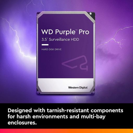 WD Purple Pro With Tarnish Resistent Components