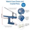 Watch Tool Crystal Press and Case Closer With 12 Nylon Dies