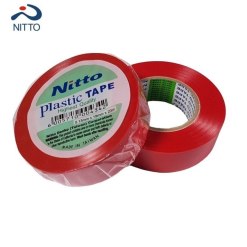 Nitto Red Insulation Tape 19mm x 20 meter Roll Pack of 10