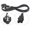 Power Cable 3 Pin Plug to Kettle Cord IEC C13 Plug 1.8 Meter