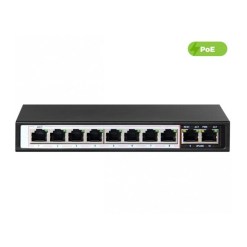 UltraLAN 8 Port 96W PoE Switch with 2 Uplink Ports SF08PAI+2FE-96W