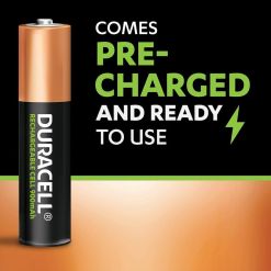 Duracell AAA 900mAh Comes Pre-Charges & Ready To Use