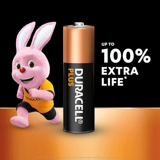 Duracell Plus AAA Up To 100 Percent Extra Life