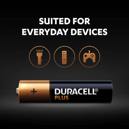 Duracell Plus Batteries Suited For Everyday Devices