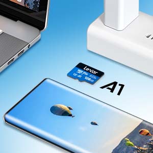 Do more with your multimedia Lexar microSDXC High-Performance 633x Memory Card