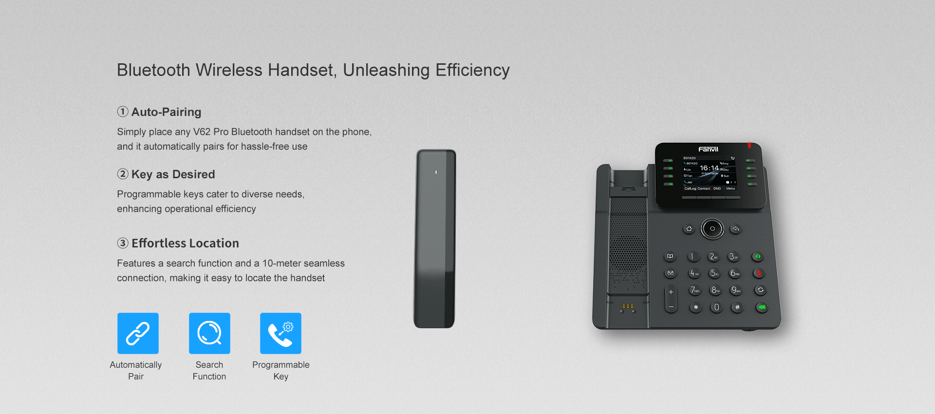 Fanvil V62 Pro Wireless With Handset